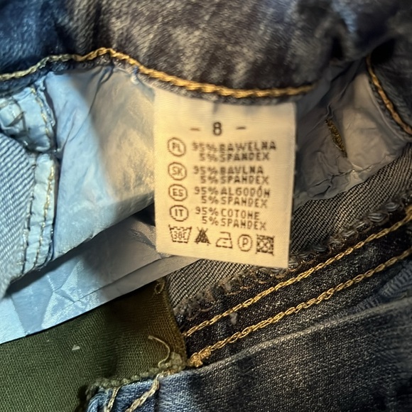 ❗️BUNDLE SALE 4 for $20 - NWOT Girls Jeans Overall Shorts - Picture 8 of 10